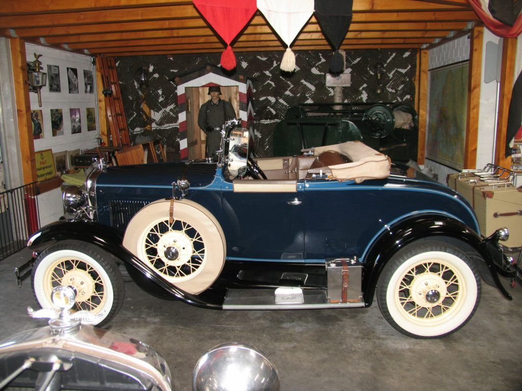 restaurationsarbeiten 1930 ford a roadster 40b engine motor