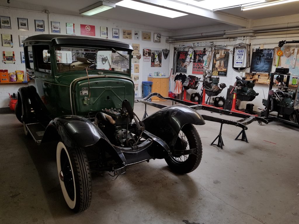 restauration ford model a 1930 type 55 b tudor