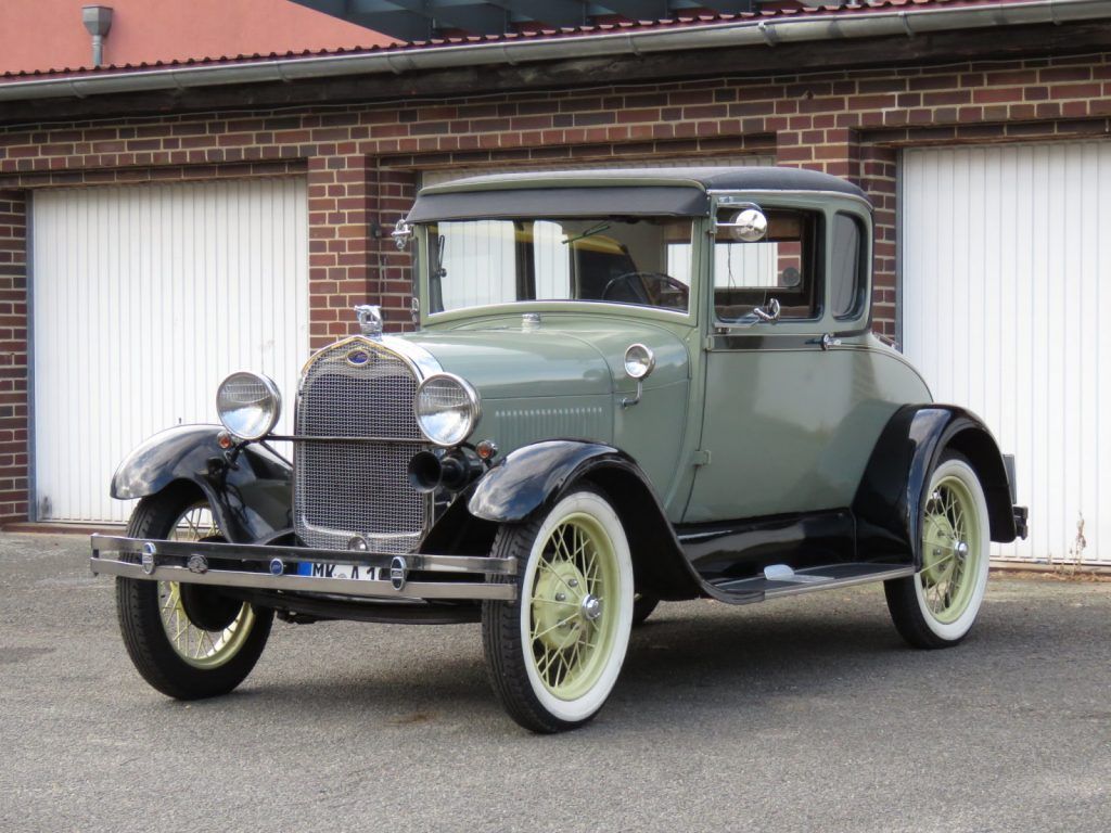 restaurationsarbeiten ford a 1928 49a special coupe