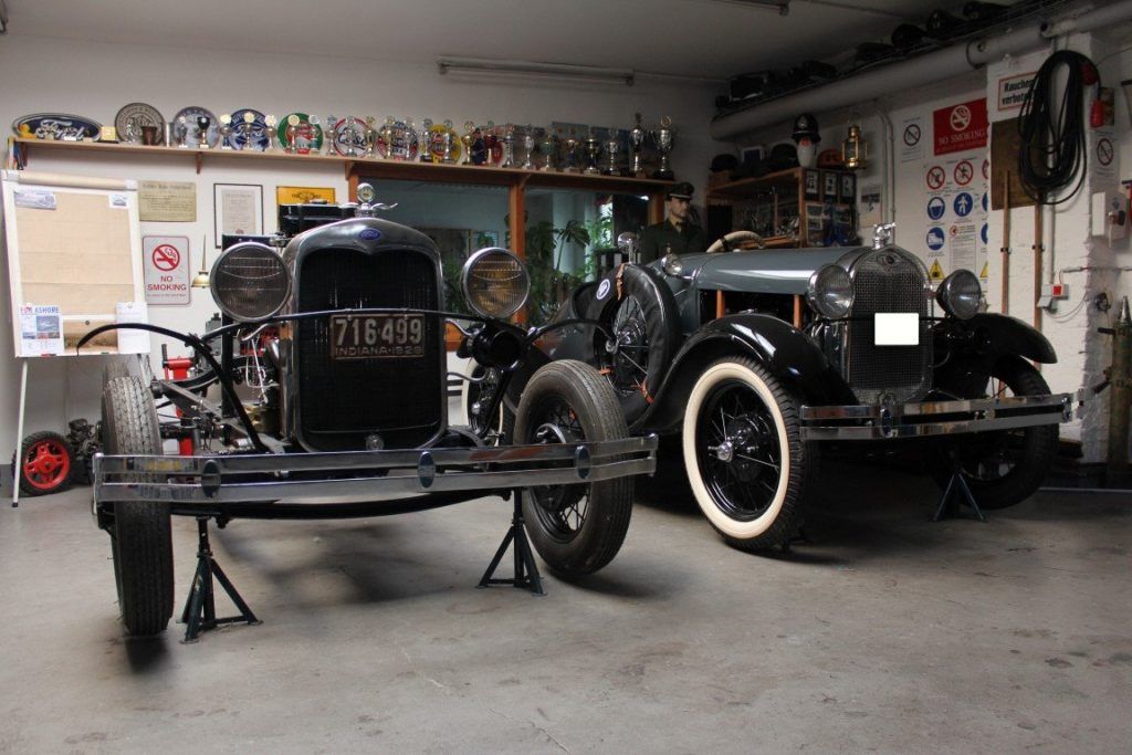 restaurationsarbeiten ford a 1928 rahmen chassis frame ford a 1929 speedster