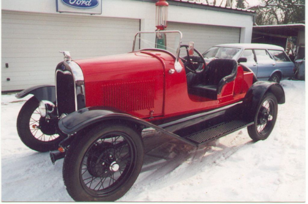 restaurationsarbeiten ford a 1928 speedster