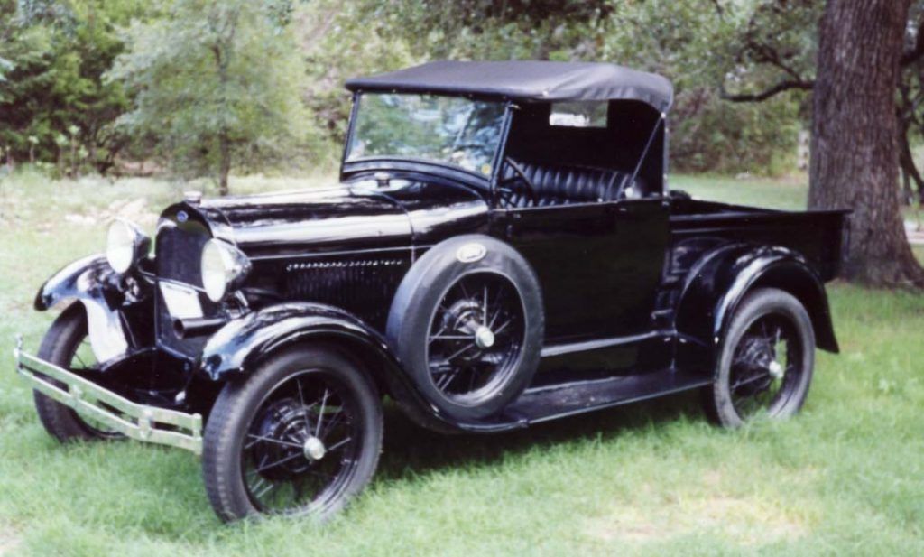 restaurationsarbeiten ford a 1928 76a open cab pickup