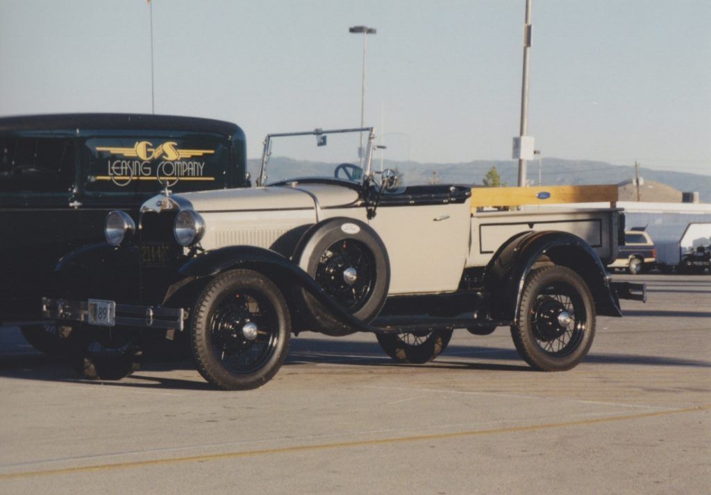 ford a 1930 pickup cabriolet convertible white weiss