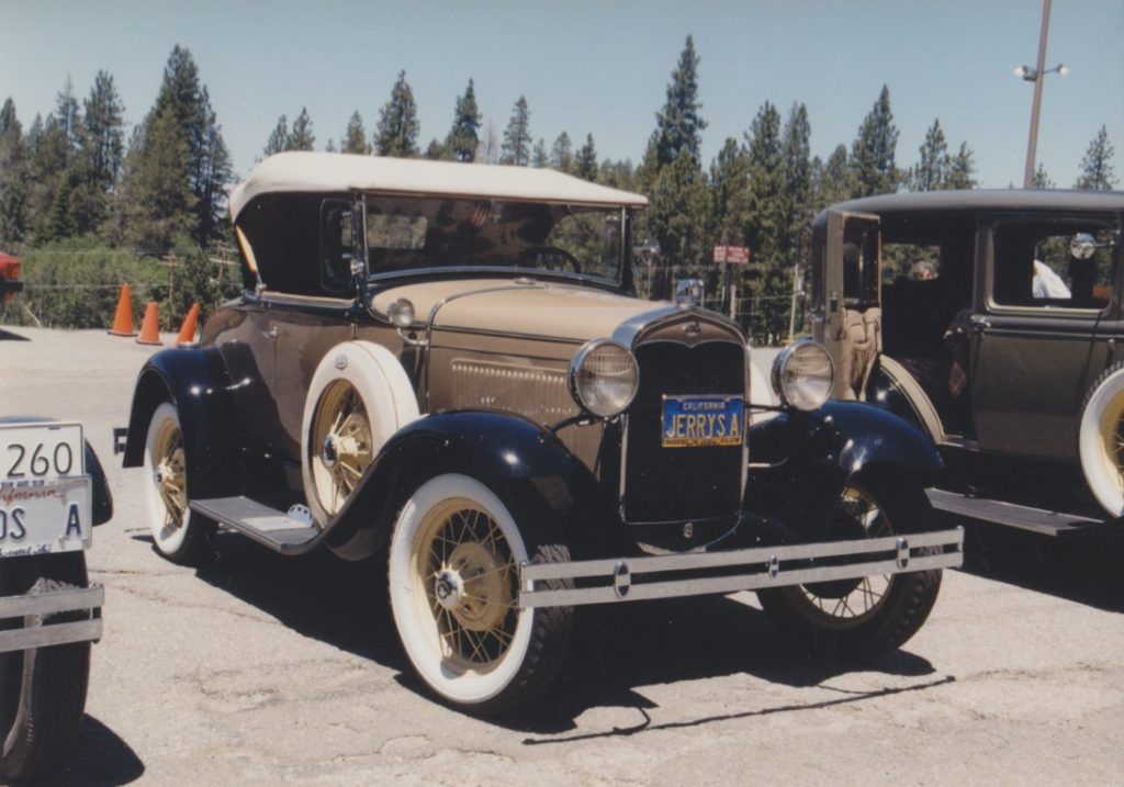 ford a 1931 40b deluxe roadster beige