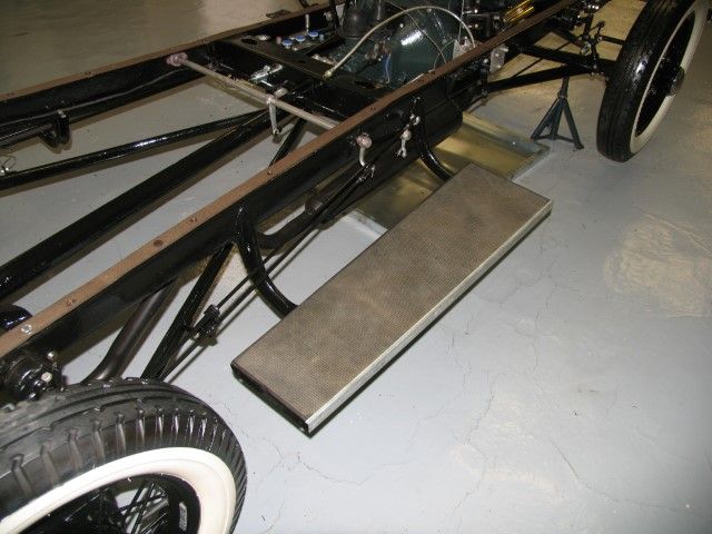 bauabschnitte karosserie ford model a rahmen trittbrett frame running board
