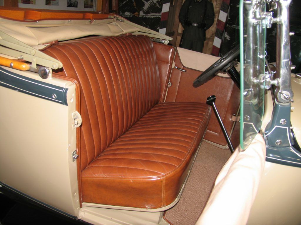 bauabschnitte karosserie ford model a sitzbank leder bench seat leather