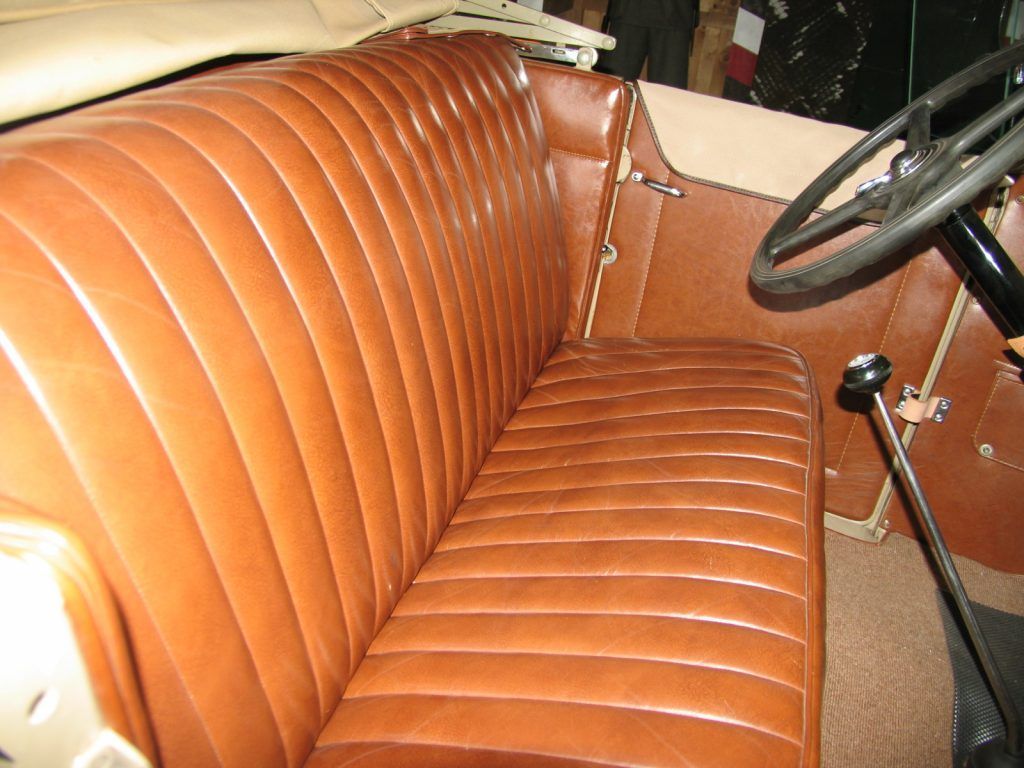 ford model a sitzbank leder bench seat leather 2